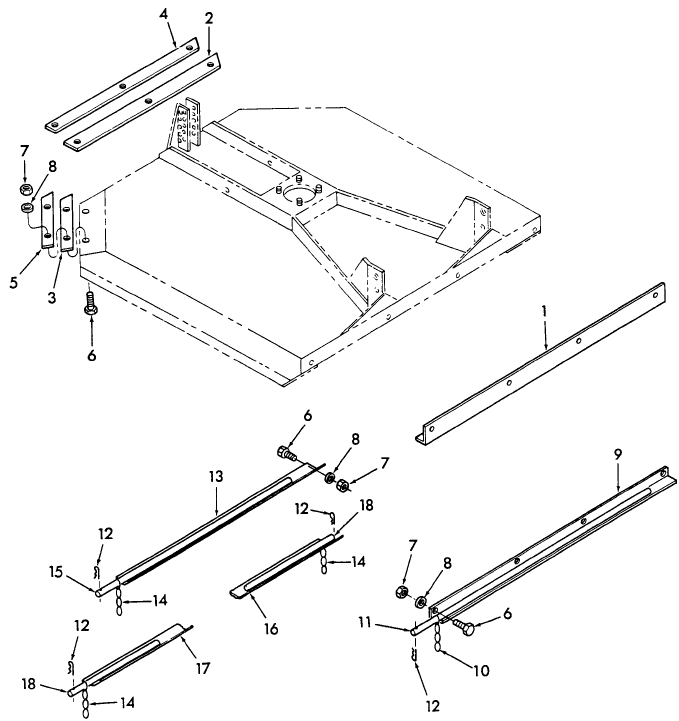 002 CHAIN GUARDS & SHIELDS, MODEL 951B - 48"