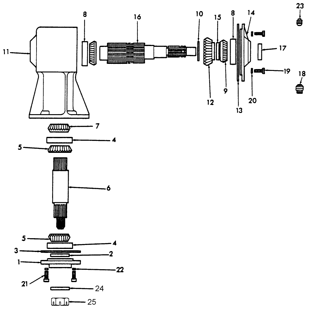 009A GEARBOX ASSEMBLY, BMB9042A