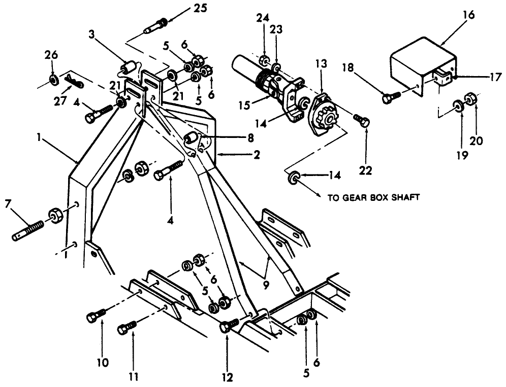 003 HITCH TYPE LIFT TYPE & DRIVELINE - 84", MODELS 22BM0085 & 22BM0086