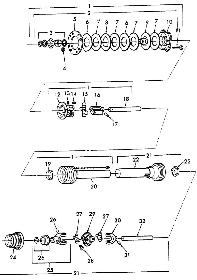 013 DRIVELINE, MAIN, 1-84/11-87