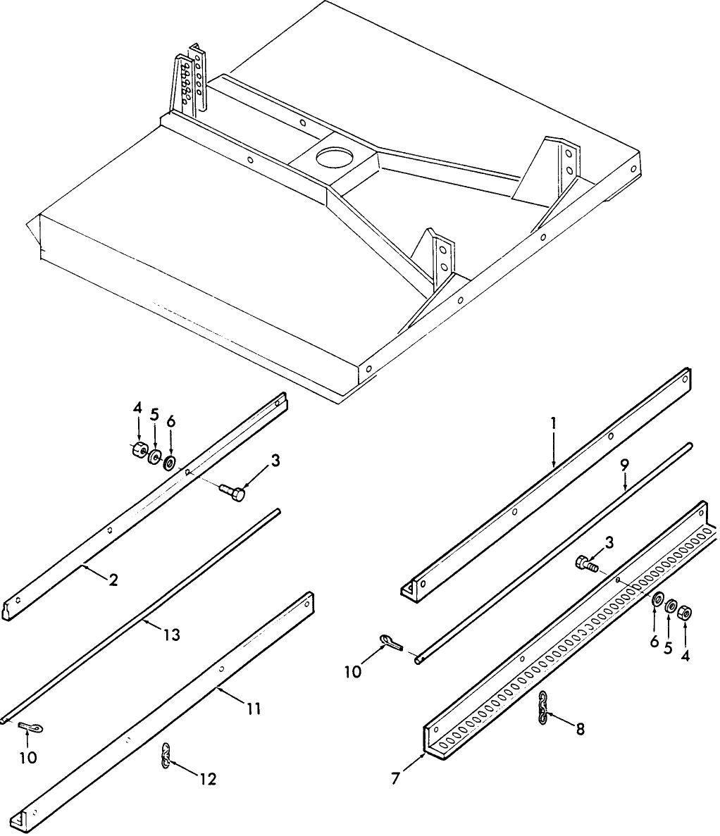 011 CHAIN GUARDS & SHIELDS, MODEL 951A - 48"