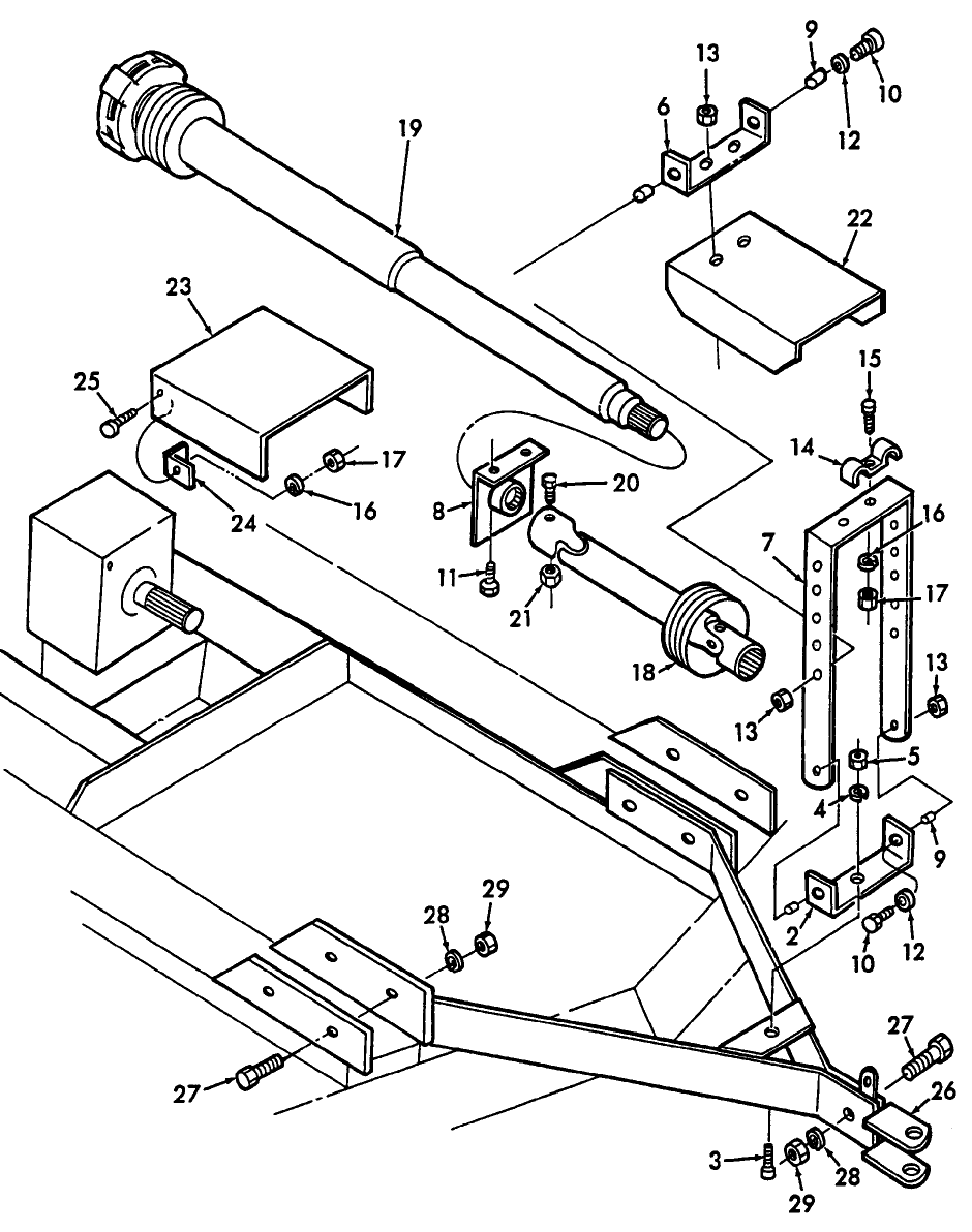 004 HITCH, PULL TYPE, 84"