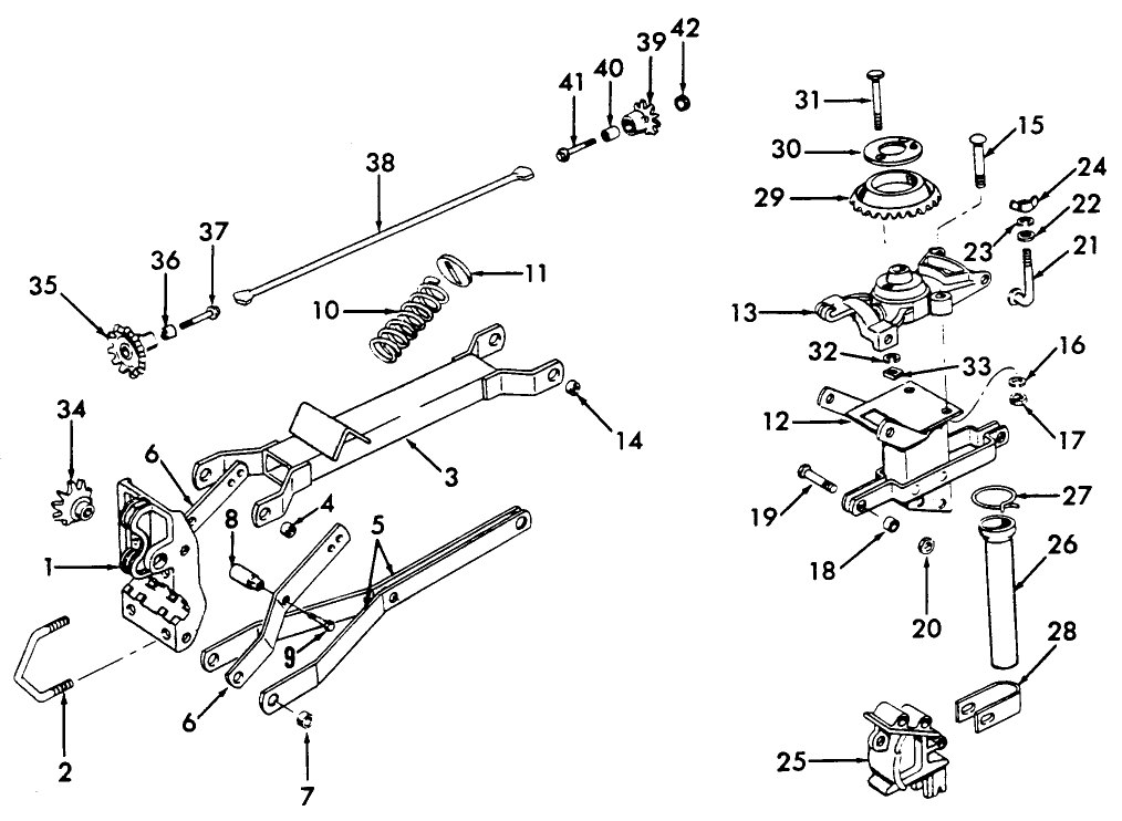 004 HOPPER SUPPORT, 12-318 & 12-319