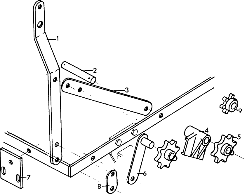 013 HERBICIDE MOUNTING BRACKET KIT