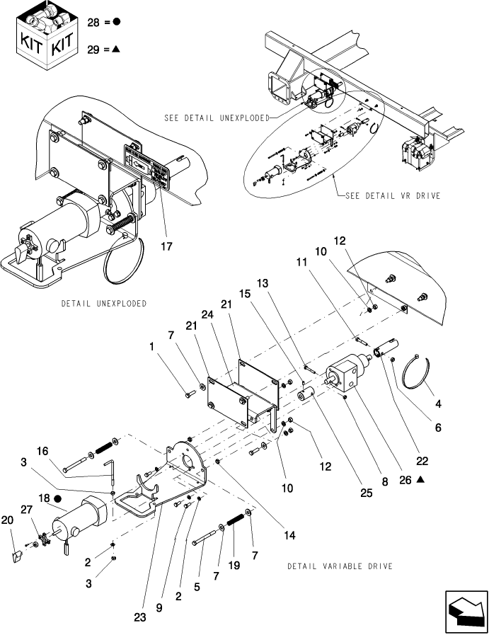 A.10.A(02) VR DRIVE COMPONENTS