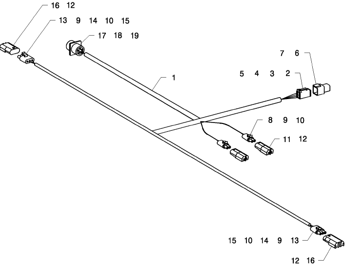 A.40.A(07) TRANSPORT BAR LIGHTING HARNESS