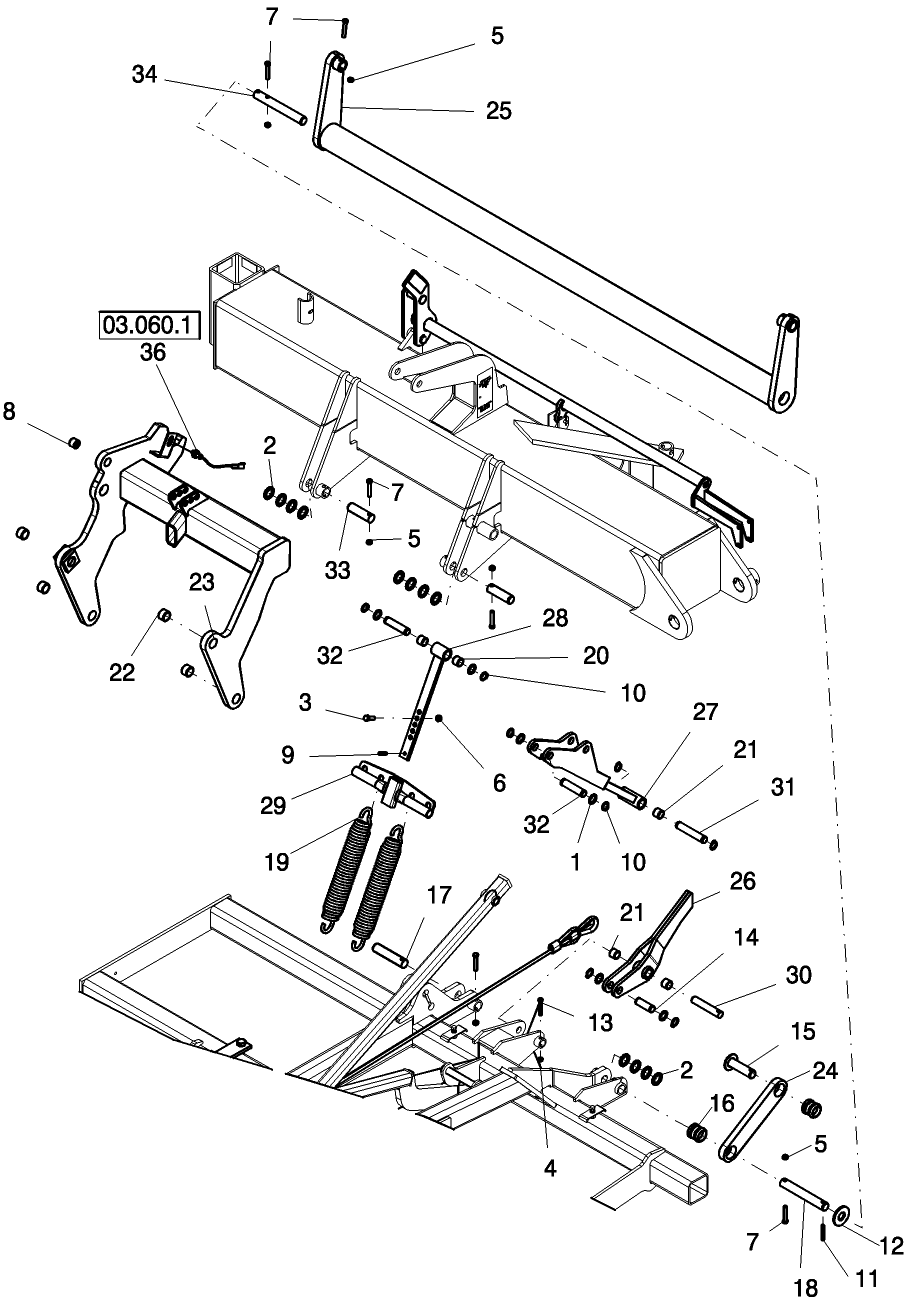 01.172.1 FRAME, OUTER WING BOOM ASN Y8S003251