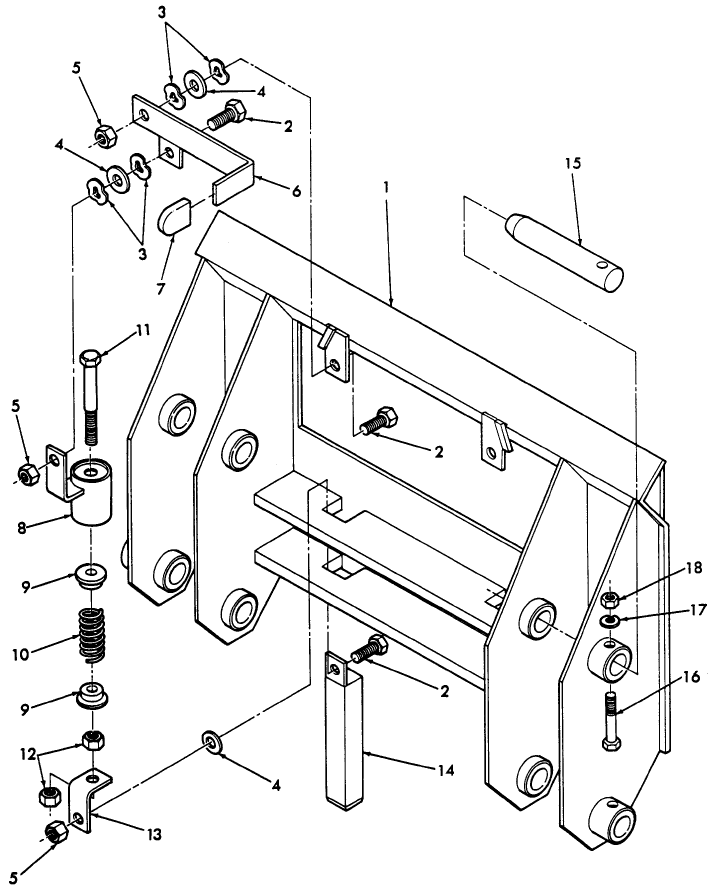 004 QUICK-TACH ASSEMBLY, MODEL CL-25, 19TE609, 19TE211, 19TE0354