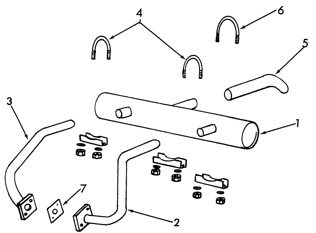 007 EXHAUST, 19ER4121,19ER4131