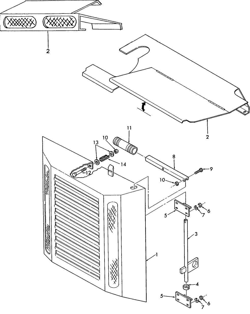 003 REAR DOOR & LATCH