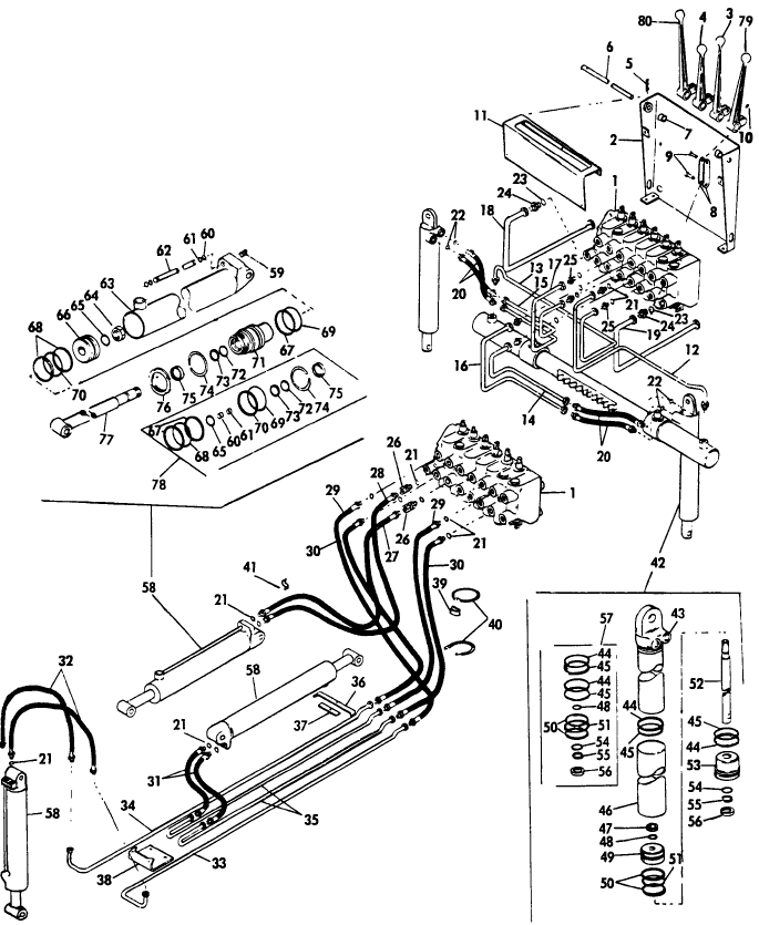 068 HYDRAULIC GROUP, USED ON AND BSN 178041