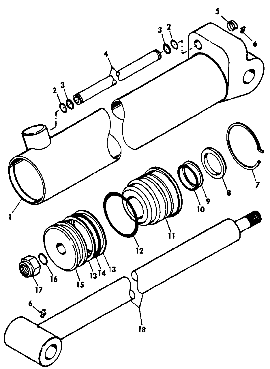 086 BOOM, CROWN CYLINDER, USED ON AND BSN 183636