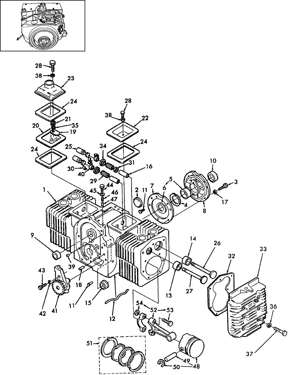 01.01.02 CYLINDER BLOCK - ONAN, L120