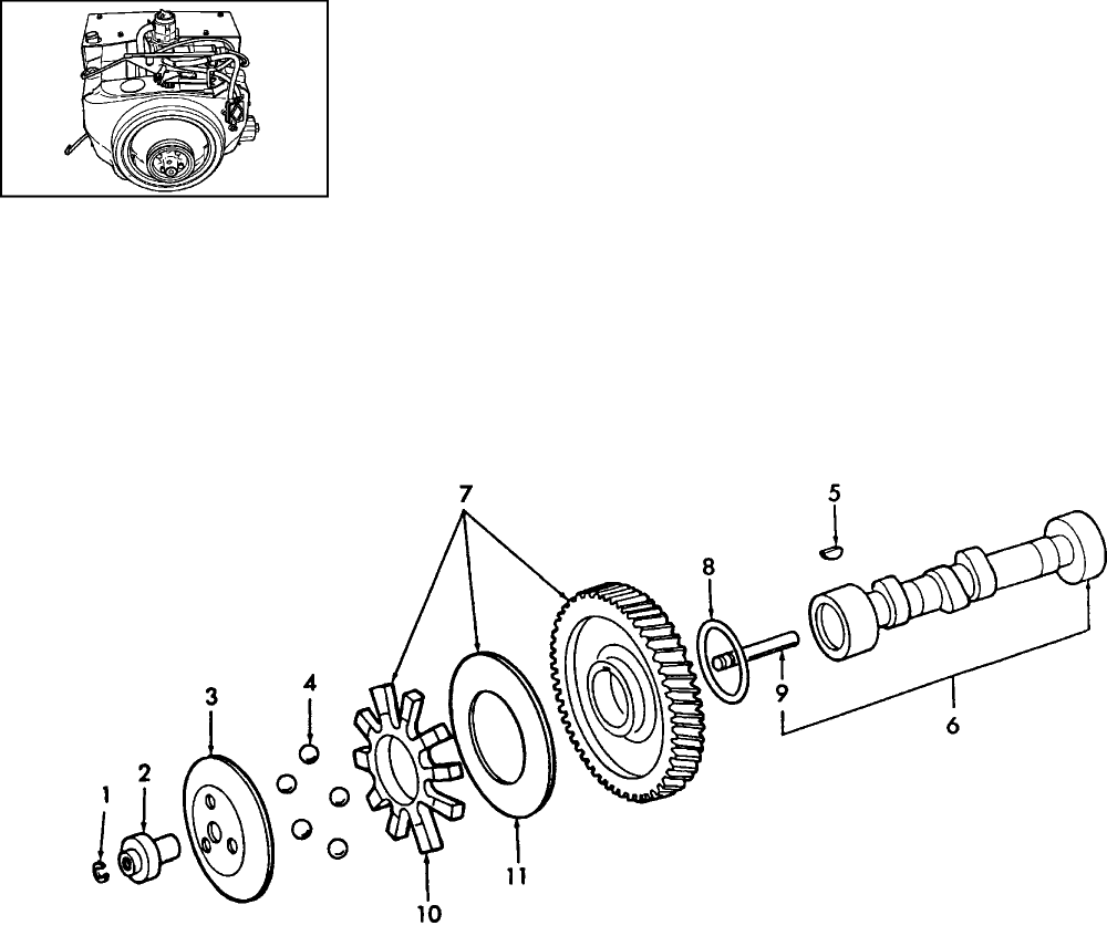 01.01.03 CAMSHAFT - ONAN, L120