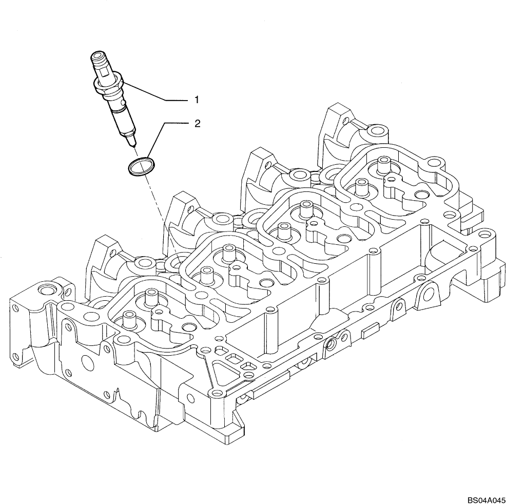 03-04 FUEL INJECTION SYSTEM; L190 BSN N7M459487, C190 BSN N7M457282