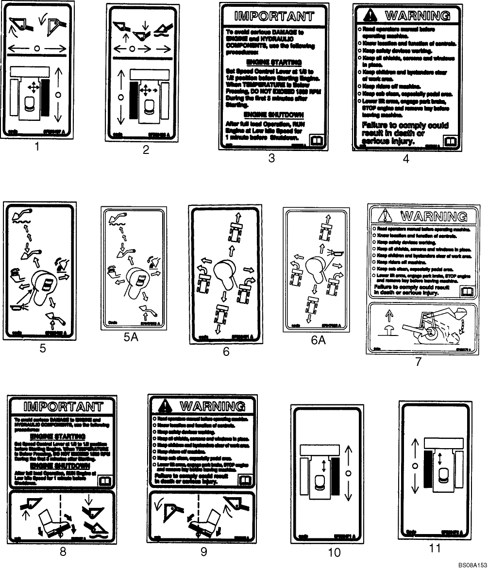 09-53 DECALS - CONTROLS