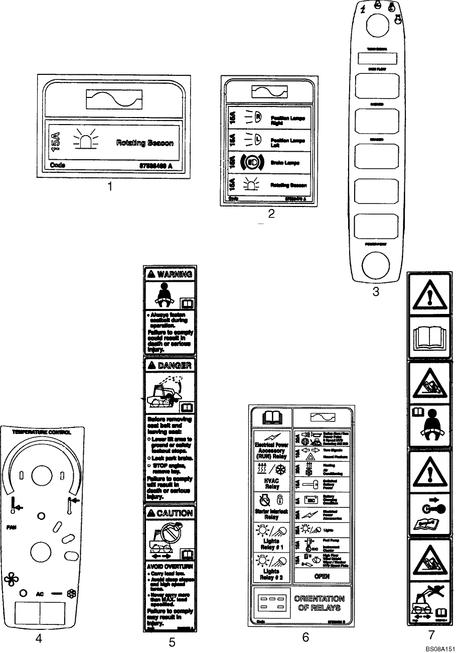 09-54 DECALS - DELUXE CAB