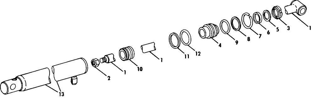 004 BUCKET CYLINDER ASSEMBLY