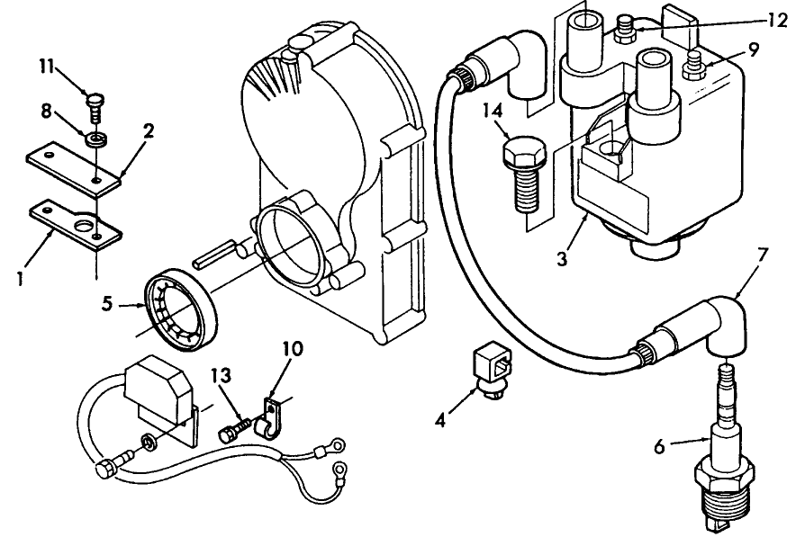 058 IGNITION SYSTEM - W/P218G (ASN 736386), L-250