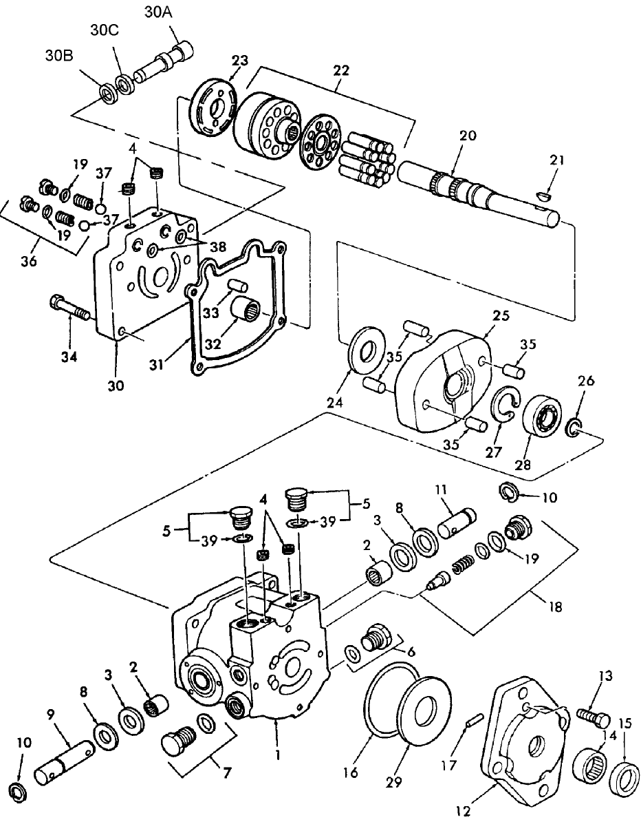 090 PISTON PUMP ASSEMBLY