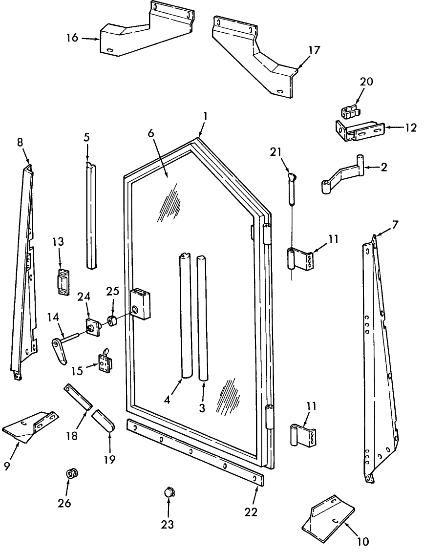 009 CAB DOOR BUNDLE, 801657