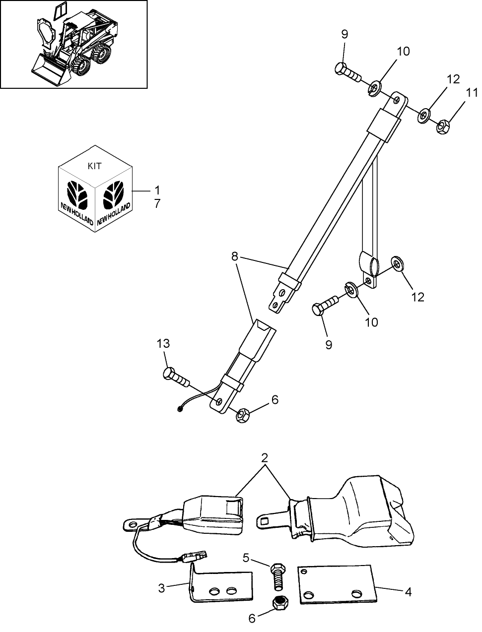 01C03 SEATBELT KITS