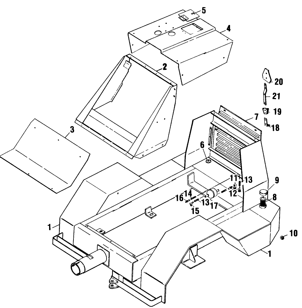 002 REAR FRAME & FUEL GROUP