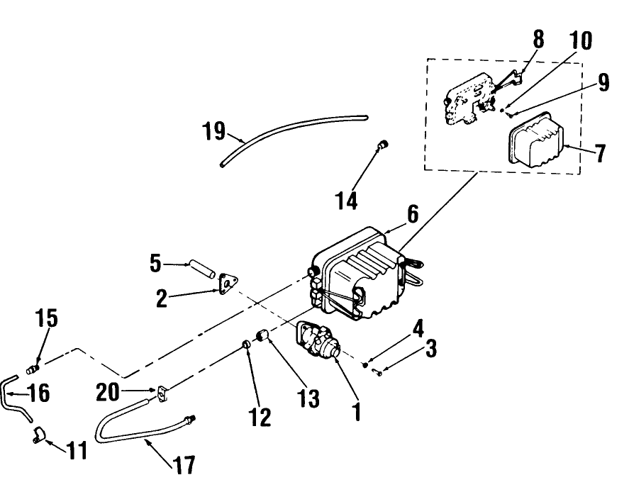 051 L423D ONAN ENGINE FUEL SYSTEM GROUP
