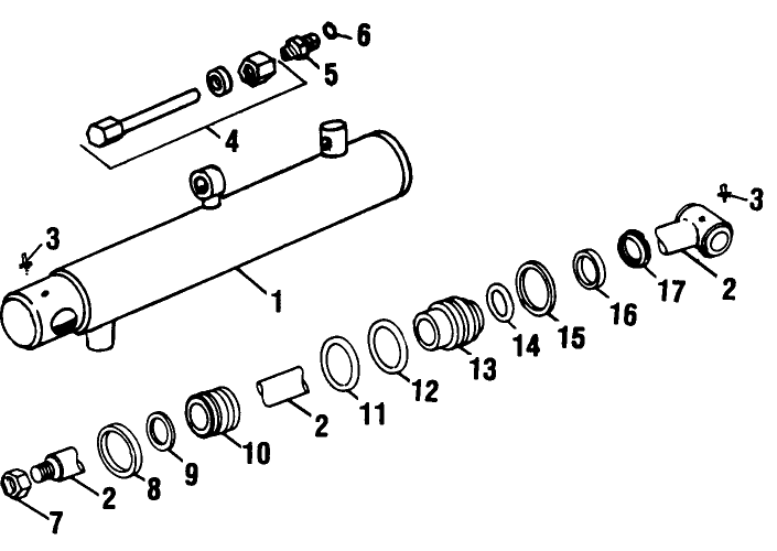 007 BOOM ASSEMBLY, HYDRAULIC CYLINDER, BOOM CONTROL