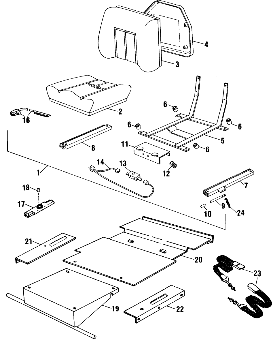 003 SEAT & SUPPORT