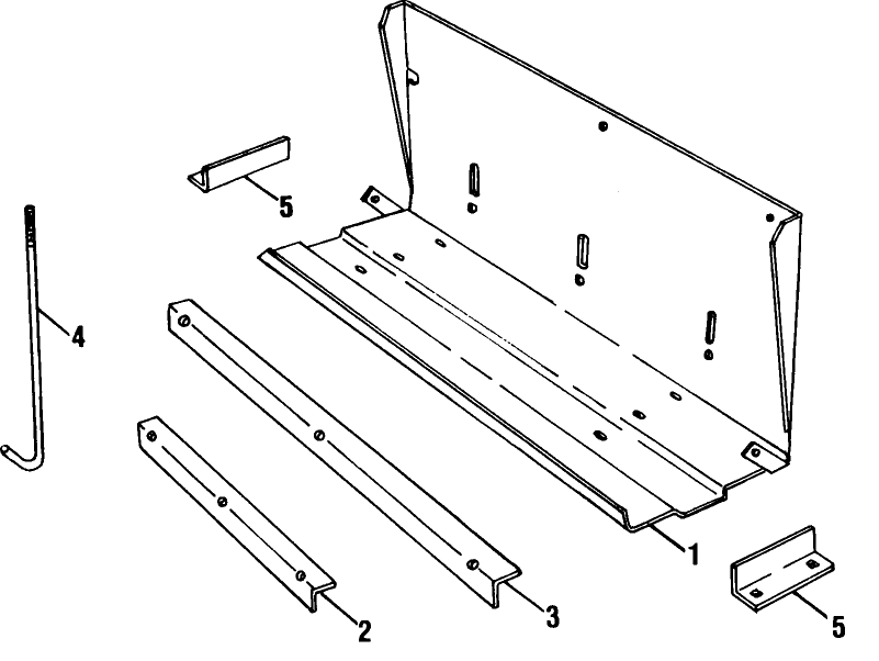 004 BATTERY SUPPORT, GAS & DIESEL