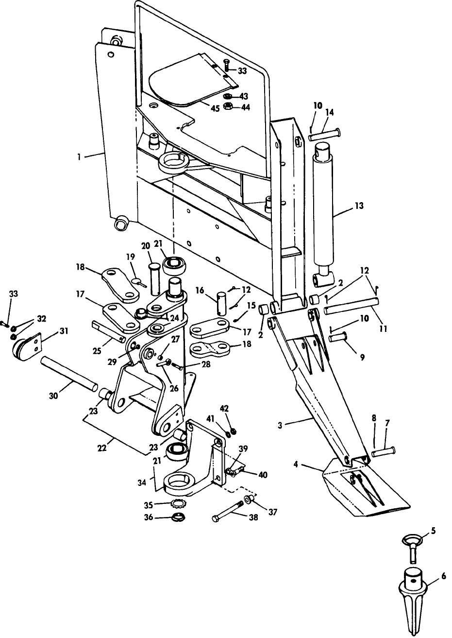 093 MAIN FRAME, MAST AND STABILIZER GROUP