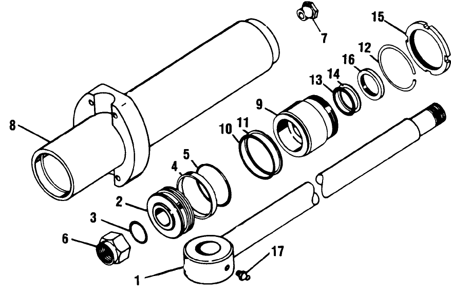 095 SWING CYLINDER ASSEMBLY