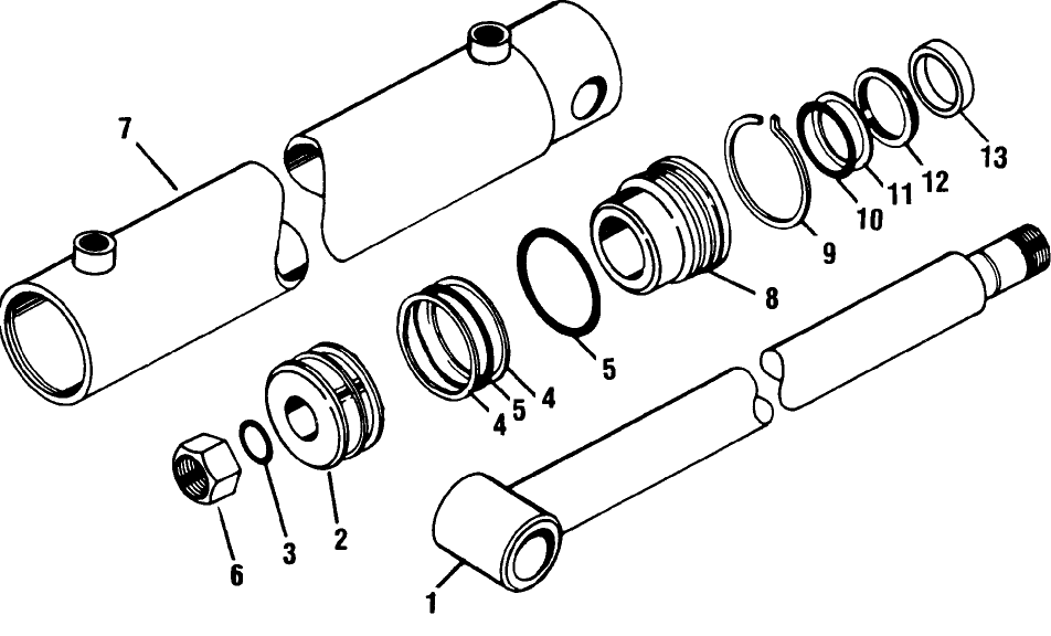 096 STABILIZER CYLINDER ASSEMBLY