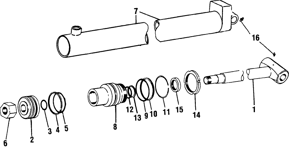 097 BOOM, CROWN CYLINDER ASSEMBLY, LB-11