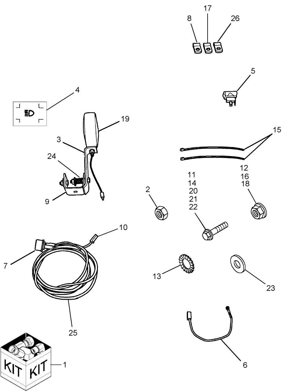 18.02 WARNING LIGHTS KIT