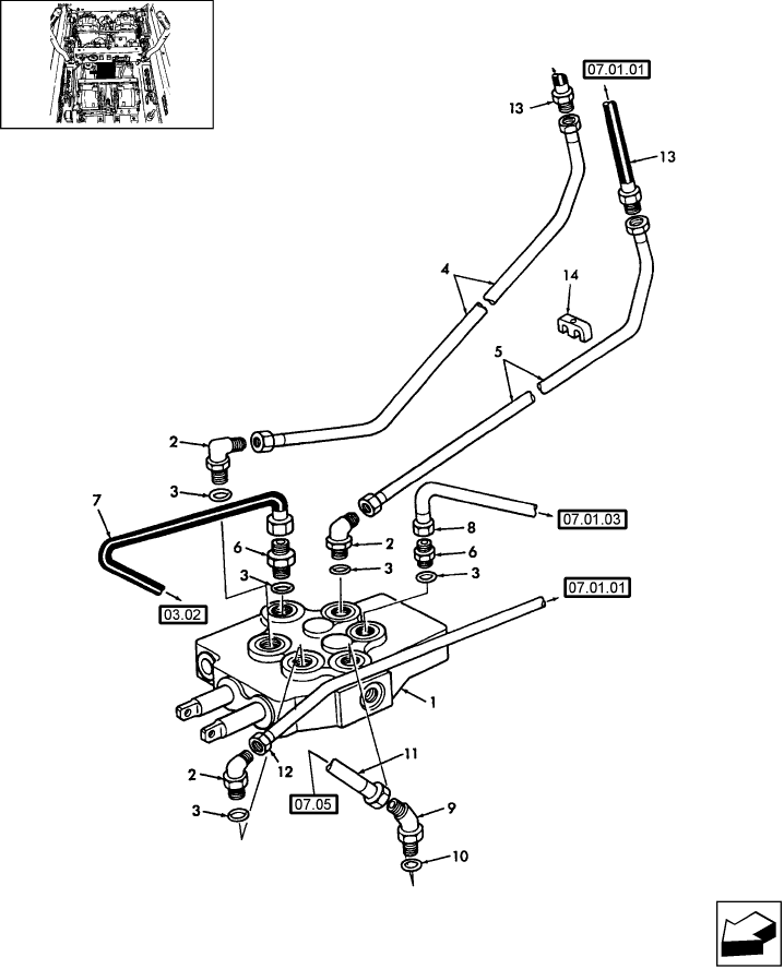 07.02.01 CONTROL VALVE HYDRAULICS - NICHOLS DRIVE MOTOR