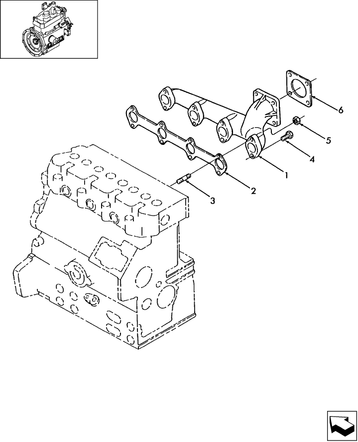 01.12.01 EXHAUST MANIFOLD, LS160