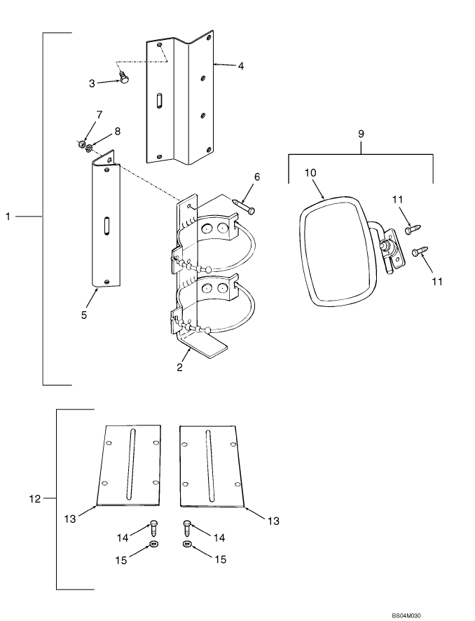 09-02A FIRE EXTINGUISHER & INSIDE REAR-VIEW MIRROR
