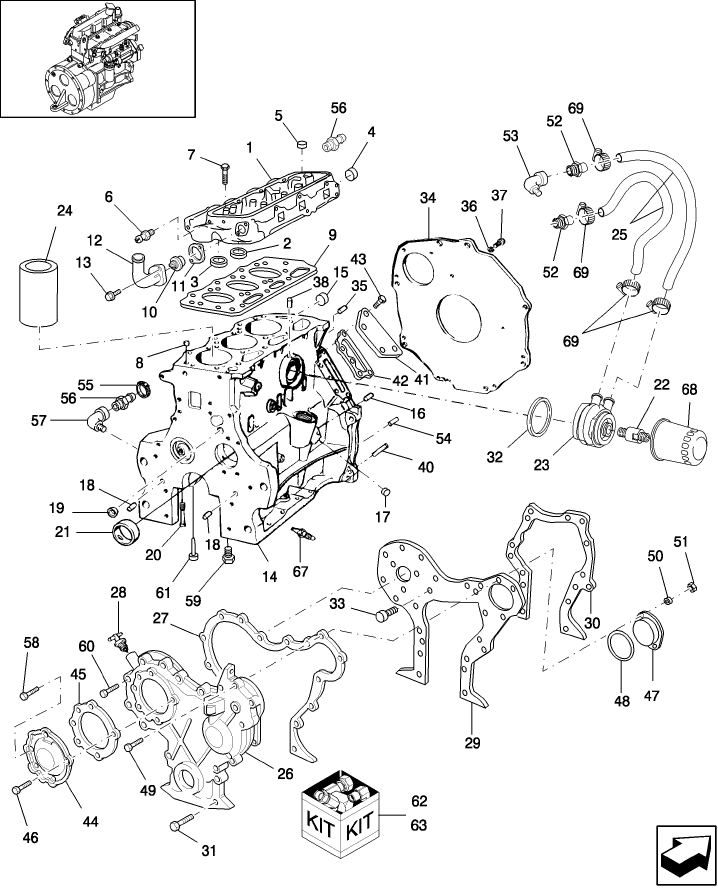 01.02 ENGINE, CYLINDER BLOCK, HEAD & RELATED PARTS