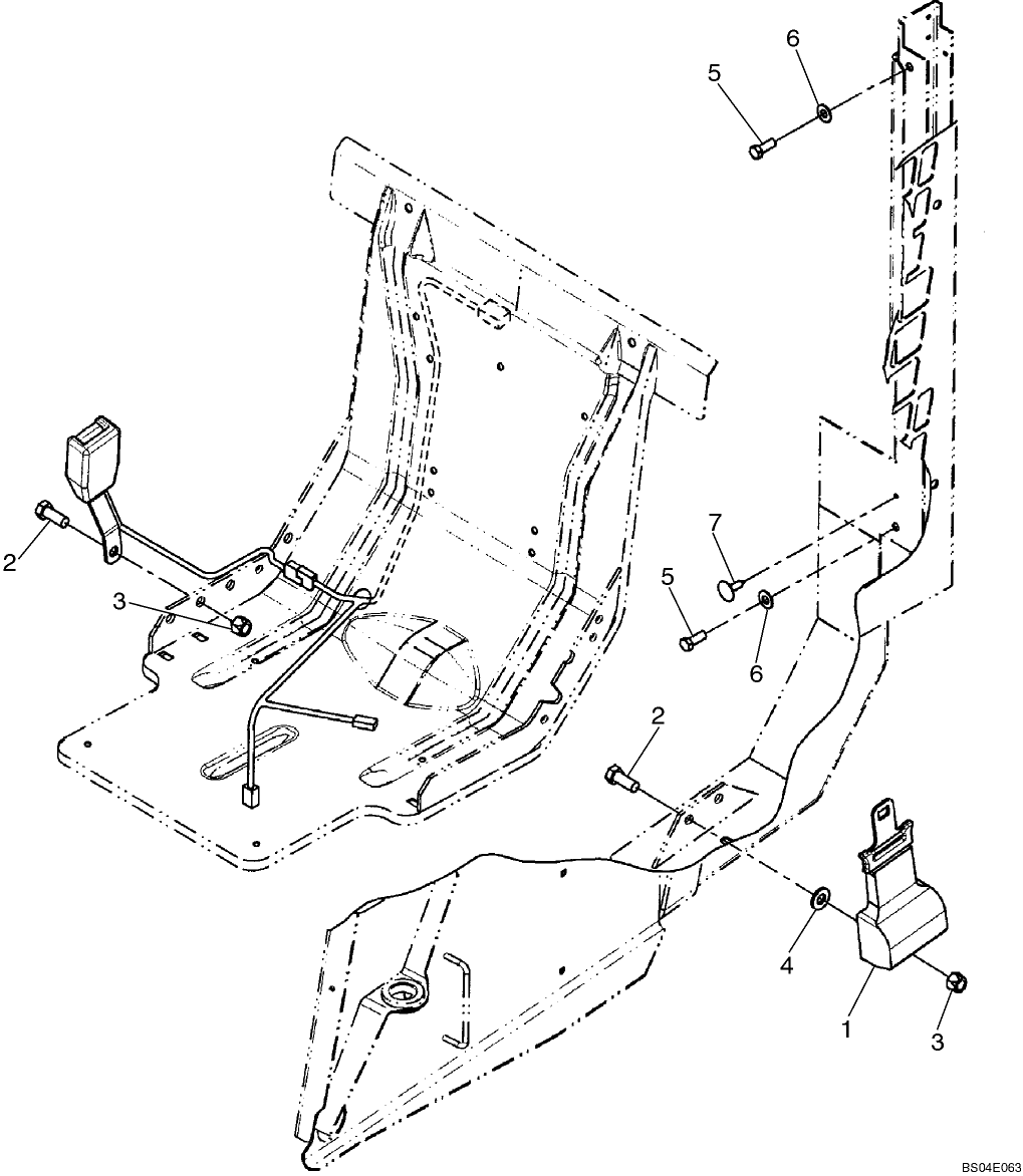 09-43 SEAT BELT, STANDARD