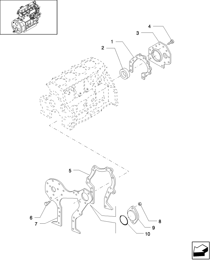01.13 ENGINE END COVERS