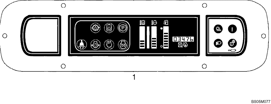 04-03A OPTIONAL ADVANCED INSTRUMENT CLUSTER