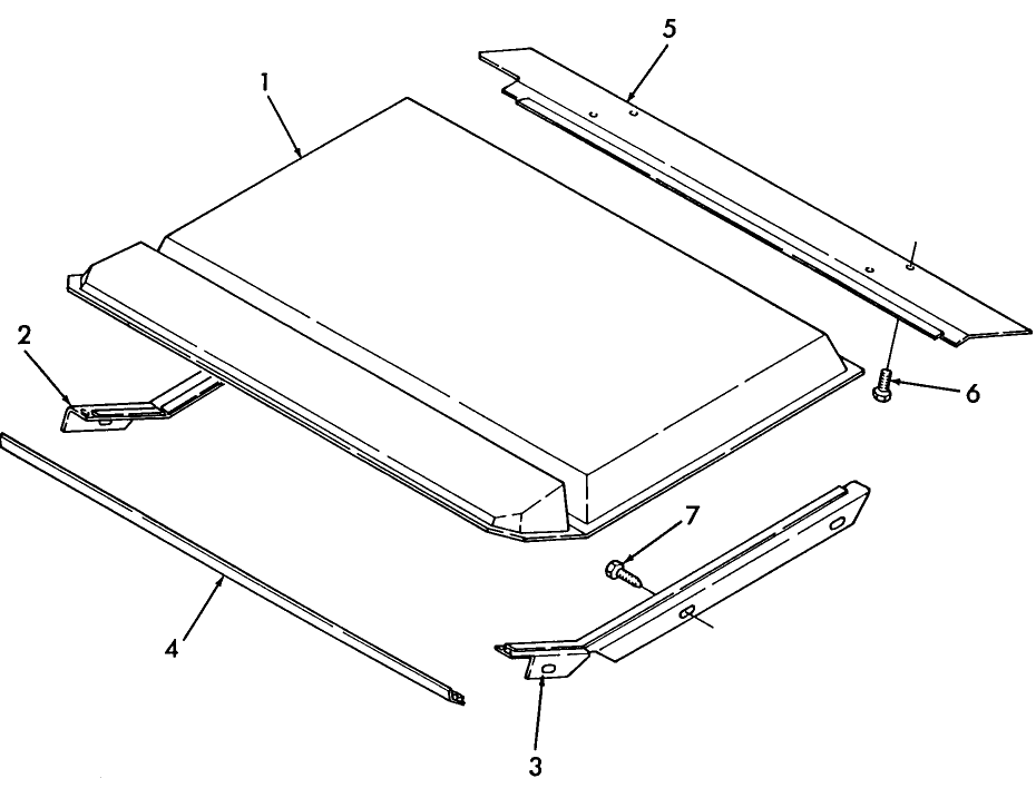 01A03A CAB HEADLINER, FABRIC