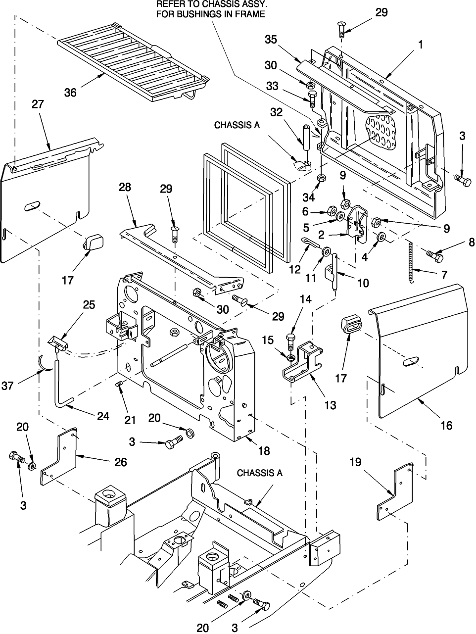 01B01 REAR HOOD