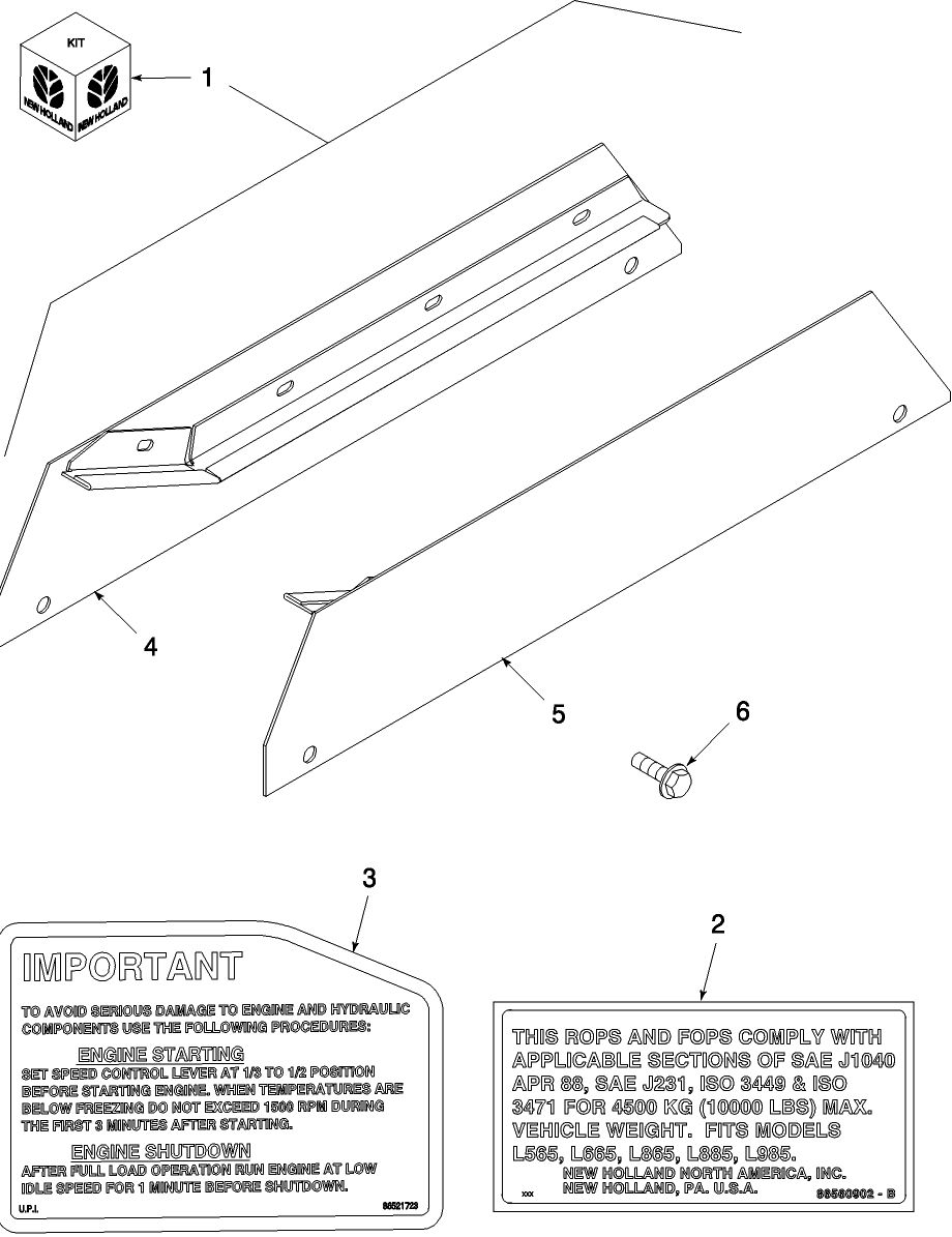 01A04 HEADLINER - HEATER / AIR CONDITIONER