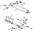 03D01 POWER STEERING CYLINDER ASSEMBLY & RELATED PARTS (81/1-86)