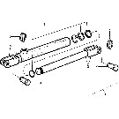 17C02 HYDRAULIC REMOTE CONTROL CYLINDER ASSEMBLY, NHNA