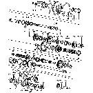 07B02 DUAL RANGE 8-SPEED TRANSMISSION GEARS (81/4-83) - 230A, 530A, 234, 334, 2310, 2610, 3610