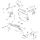 1.74.1(02) BATTERY HOLDER, PTO SWITCH, PTO COVER & ROPS - NHNA (VAR.054)